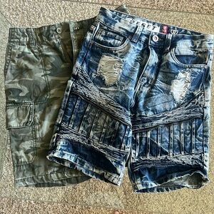 Bundle of 2 Jeans Shorts GAP & Reset size 14